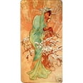 thumbnail image 1 of Hot Stuff Enterprise 3755-12x18-AD Winter Alphonse Mucha Poster, 1 of 1