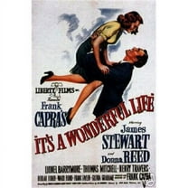 Hot Stuff Enterprise 4498-12x18-LM Its A Wonderful Life James Stewart Poster