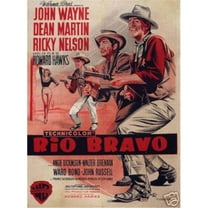 Hot Stuff Enterprise 4581-12x18-LM Rio Bravo John Wayne Poster