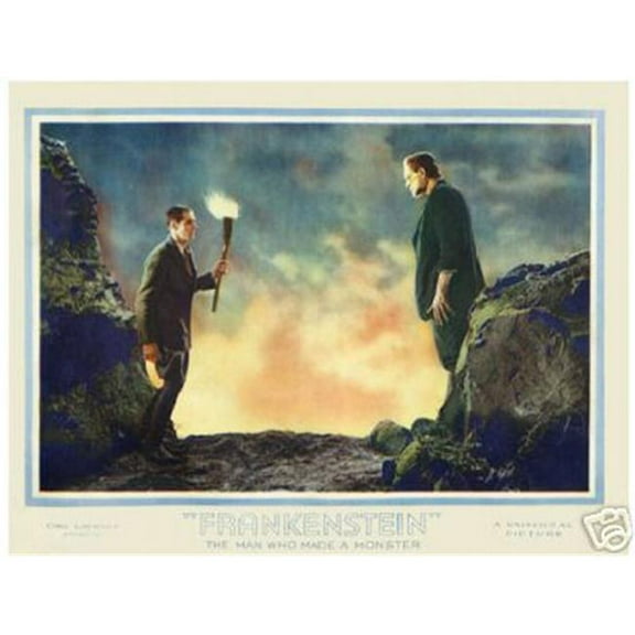 Hot Stuff Enterprise 8099-12x18-LM Frankenstein The Man Who Made A Monster Poster