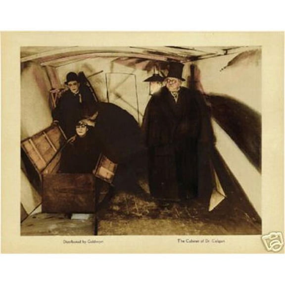Hot Stuff Enterprise 8266-12x18-LM The Cabinet of Dr Caligari Poster