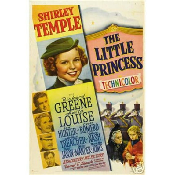Hot Stuff Enterprise 8306-12x18-LM The Little Princess Shirley Temple Poster