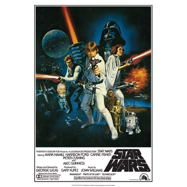 Hot Stuff Enterprise Z167-24x36-NA Star Wars Poster, 24 x 36