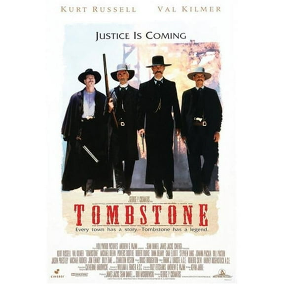 Hot Stuff Enterprise Z199-24x36-NA Tombstone Poster, 24 x 36