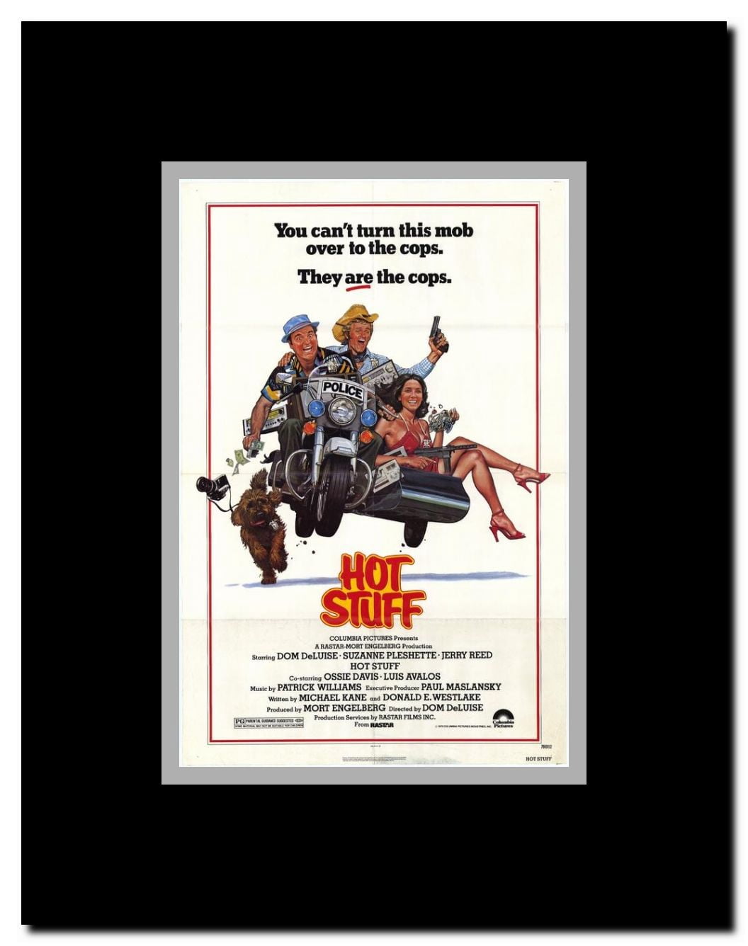 Hot Stuff Framed Movie Poster