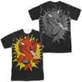 thumbnail image 1 of Hot Stuff Heated Unisex Adult Sublimated Costume T Shirt (Front/Back), Medium Multicolor, 1 of 2