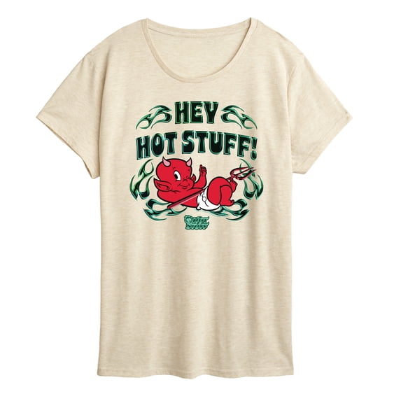 Hot Stuff - Hey Hot Stuff - Women's Short Sleeve Graphic T-Shirt