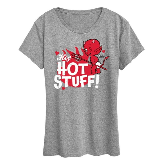 Hot Stuff - Hey Hot Stuff - Women's Short Sleeve Graphic T-Shirt