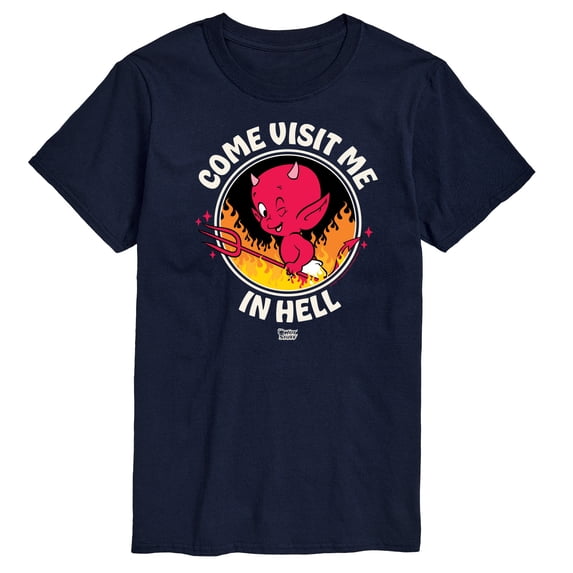 Hot Stuff - Hot Stuff Come Visit Me In Hell - Men's Short Sleeve Graphic T-Shirt