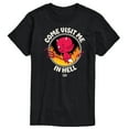 thumbnail image 1 of Hot Stuff - Hot Stuff Come Visit Me In Hell - Men's Short Sleeve Graphic T-Shirt, 1 of 5