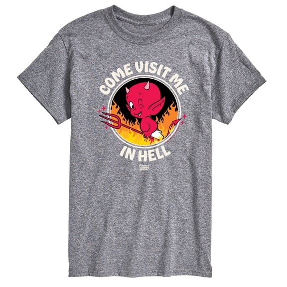 Hot Stuff - Hot Stuff Come Visit Me In Hell - Men's Short Sleeve Graphic T-Shirt