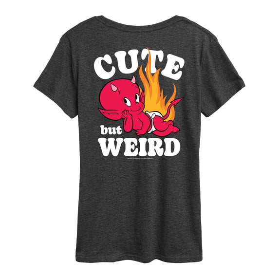 Hot Stuff - Hot Stuff Cute But Weird - Women's Short Sleeve Graphic T-Shirt
