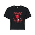 thumbnail image 1 of Hot Stuff - Hot Stuff Flames - Juniors Cropped Graphic T-Shirt, 1 of 5