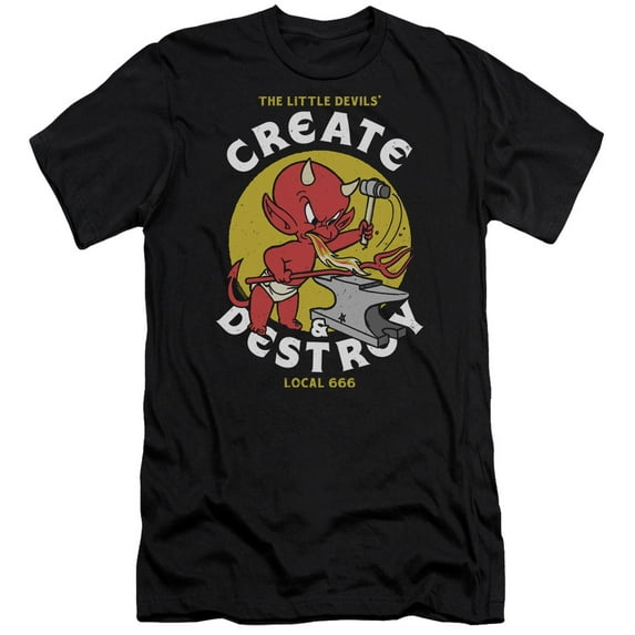 Hot Stuff/Local Devils S/S Adult 30/1 T-Shirt Black
