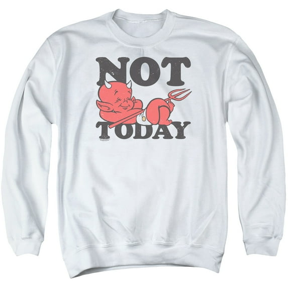 Hot Stuff - Not Today - Crewneck Sweatshirt - Large