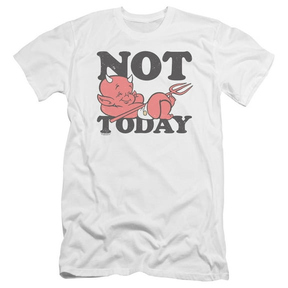 Hot Stuff - Not Today - Premium Slim Fit Short Sleeve Shirt - XX-Large