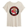 thumbnail image 1 of Hot Stuff - Piping Hot To Go - Women's Oversized Graphic T-Shirt, 1 of 5