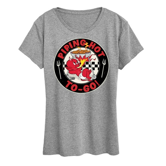 Hot Stuff - Piping Hot To Go - Women's Short Sleeve Graphic T-Shirt
