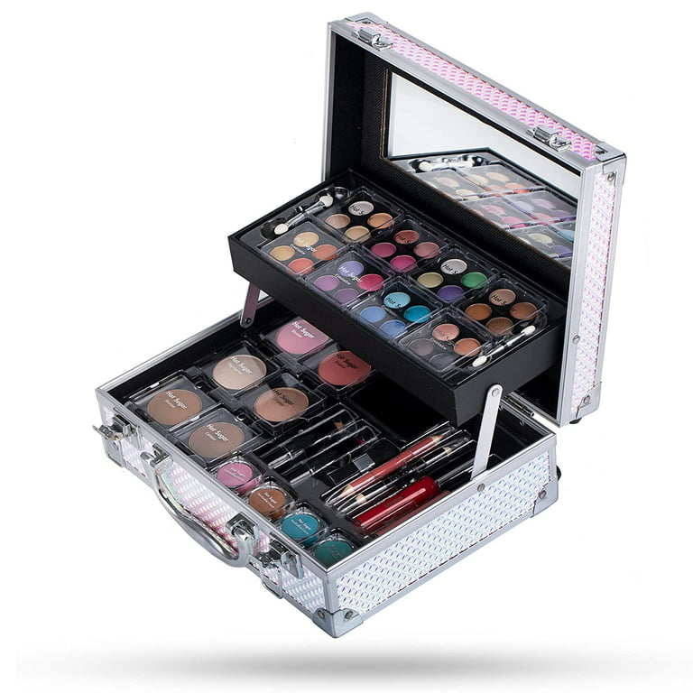 Hot Sugar Ultimate All-in-One Makeup Kit for Teen Girls, Basic Makeup Gift  Set for Women - Create Stunning Looks with 52 Shades and Accessories  (Mermaid) 