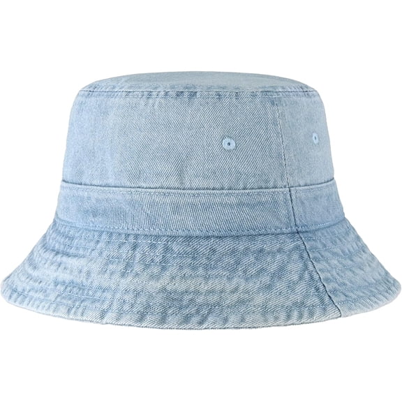 Hot Summer Bucket Hat - Trendy Cotton Sun Hat for Beach, Golf, Fishing - Fun Outdoor Vacation Boonie for Men and Women