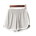 thumbnail image 1 of Hot Summer Street Casual Women Short Pants Women All-match Loose Solid Soft Cotton Casual Female Stretch Shorts Plus Size F1, 1 of 6