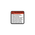 thumbnail image 1 of Hot Surface Warning Label, 1 of 1