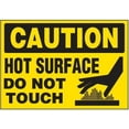 thumbnail image 1 of Hot Surface Warning Markers Safety & Compliance Signs/OSHA & ANSI Compliant Safety Signs/Machine Warning Signs Metal Sign Tin Sign 12x16 Inch, 1 of 5