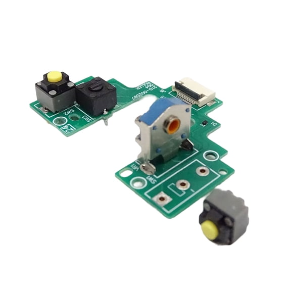 Hot Swap MicroSwitch Button Board with TTCs Encoders for GPRO2 LIGHTSPEEDs Mouse WeldingFree Motherboards