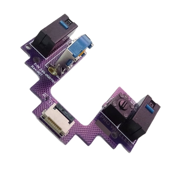 Hot Swap PCB Board Button Board WeldingFree Motherboards Dustproof Gold Wheel Encoders for GPROWireless