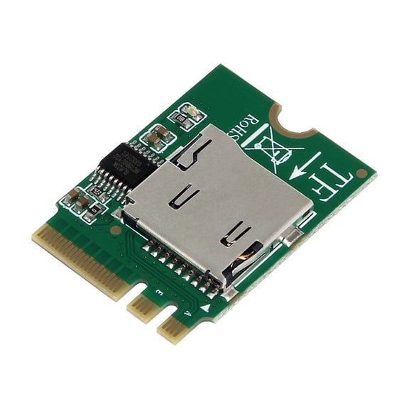 Hot Swappable A/E Keys TF Card Reader Long-lasting ABS Housing Installs in 30s Wide Device Compatibility