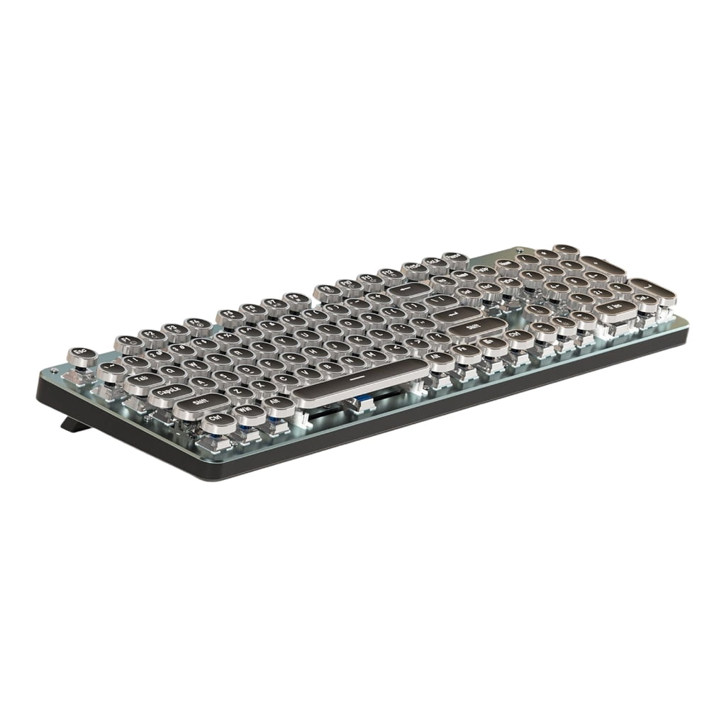 LED Illuminates Mechanical Keyboard Mouse Backlits Effects Hot Swappable Switches ABS Keycaps Wire Type C Connection