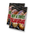 thumbnail image 1 of Hot & Sweet Italian Sausage (24" X 36") 4mm Corrugated Plastic Panel, Graphics Applied To 1 Side (Pk of 2), 1 of 4