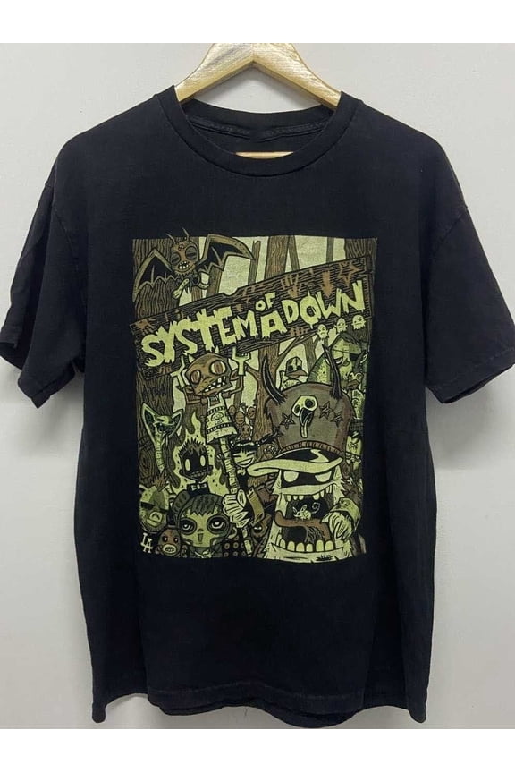 Hot System Of A Down Band Gift For Fans Men S-235XL Shirt LL82