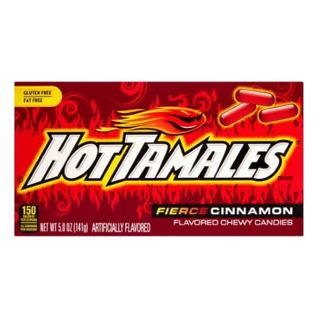 Hot Tamales - 5 Oz Theater Box (Pack of 4)