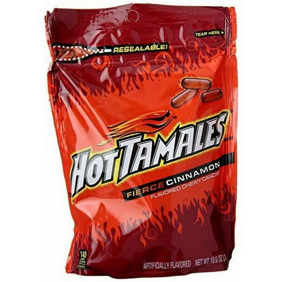 Hot Tamales, Fierce Cinnamon, 10Oz Bag (Pack Of 3)