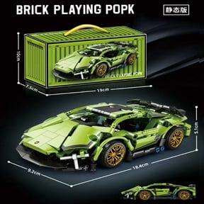 Hot Technical Building Blocks Car Racing Sport Speed Vehicle Model City Mechanical Super Bricks Puzzle Toys Adult Gift
