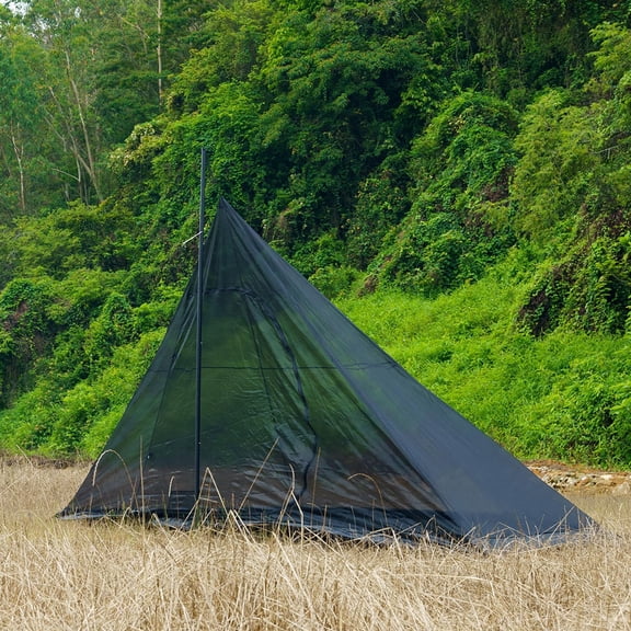 Hot Tent with Stove Jack Onefires Large Teepee Tent for Outdoor Family Camping 4-8 Person | with Stove Jack, Large, for Family Camping