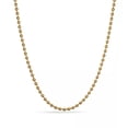 thumbnail image 1 of Hot Titanium Steel Beads Necklace Charm Silver/Gold/Black Long Chain Jewelry, 1 of 8