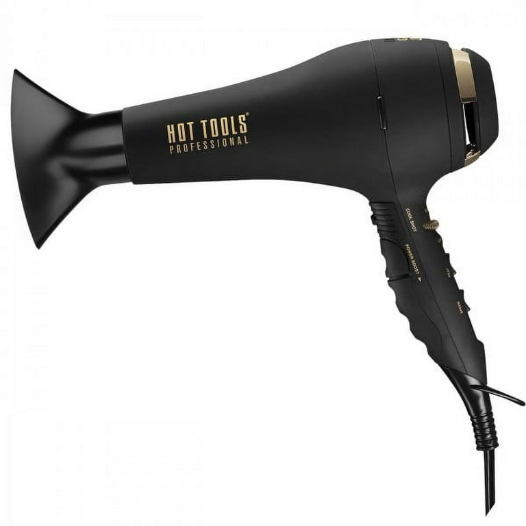 Free Shipping Hot Tools Black Gold Turbo Ionic Salon Dryer Black Walmart