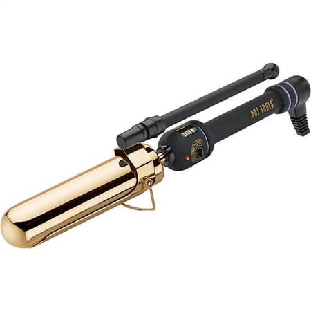 Hot Tools LIGHTWEIGHT Marcel Grip Professional Hair Curling Iron, 1-1/2" Inch 24 K Gold Plated Barrel and Fast Heating Up To 430° F