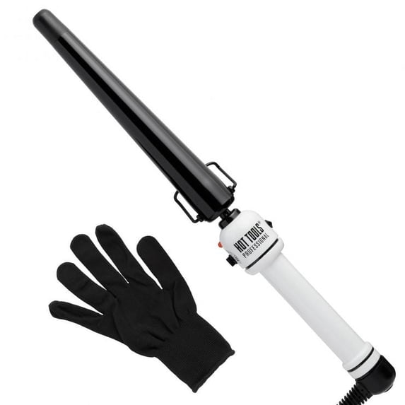 Hot Tools Nano Ceramic Collection Extra Long Tapered Iron XL - 3/4" - 1 1/4"