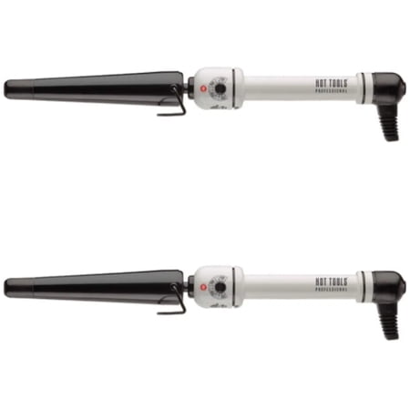 2 HOT TOOLS Professional Nano Ceramic Extra Long Tapered