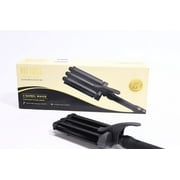 Hot Tools Pro Artist Black Gold 3 Barrel Waver Digital Hair Wave Iron HTIR8001BG