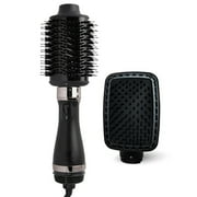 Hot Tools Pro Artist Black Gold Detachable One Step Volumizer and Hair Dryer | Pro Drying & Styling Large Bundled with HT1094 Paddle