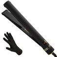 thumbnail image 1 of Hot Tools Pro Artist Black Gold Evolve Ionic Salon Hair Flat Iron | Long-Lasting Finish for Straightening Hair, (1-1/4 in), 1 of 3