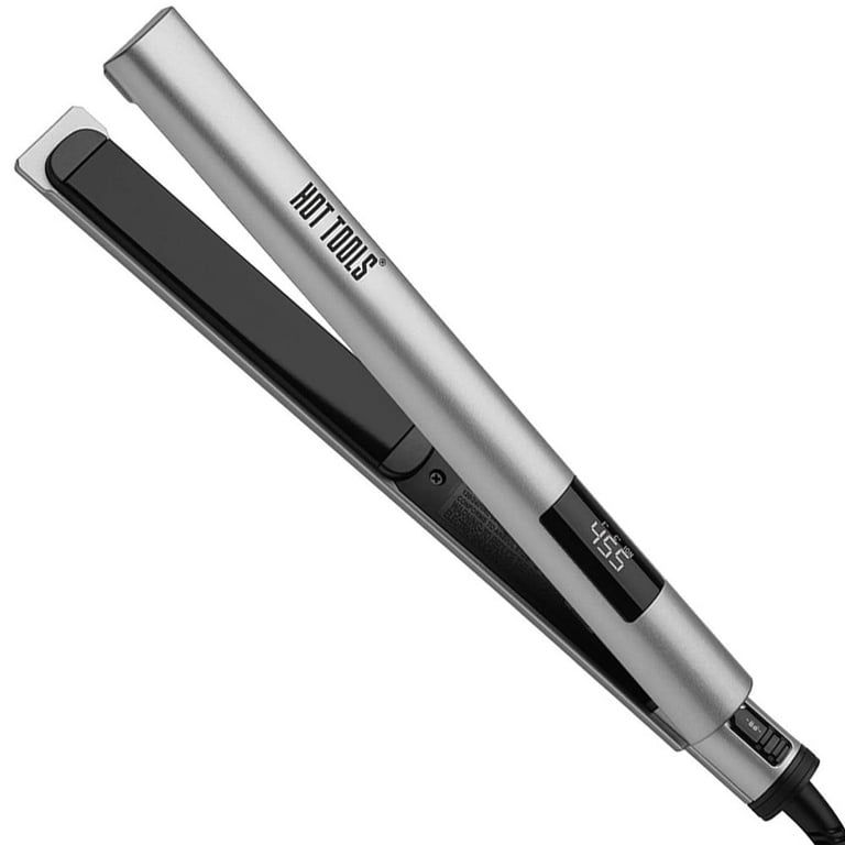 Hot Tools Pro Signature Ceramic + Titanium Digital Flat Iron - 1