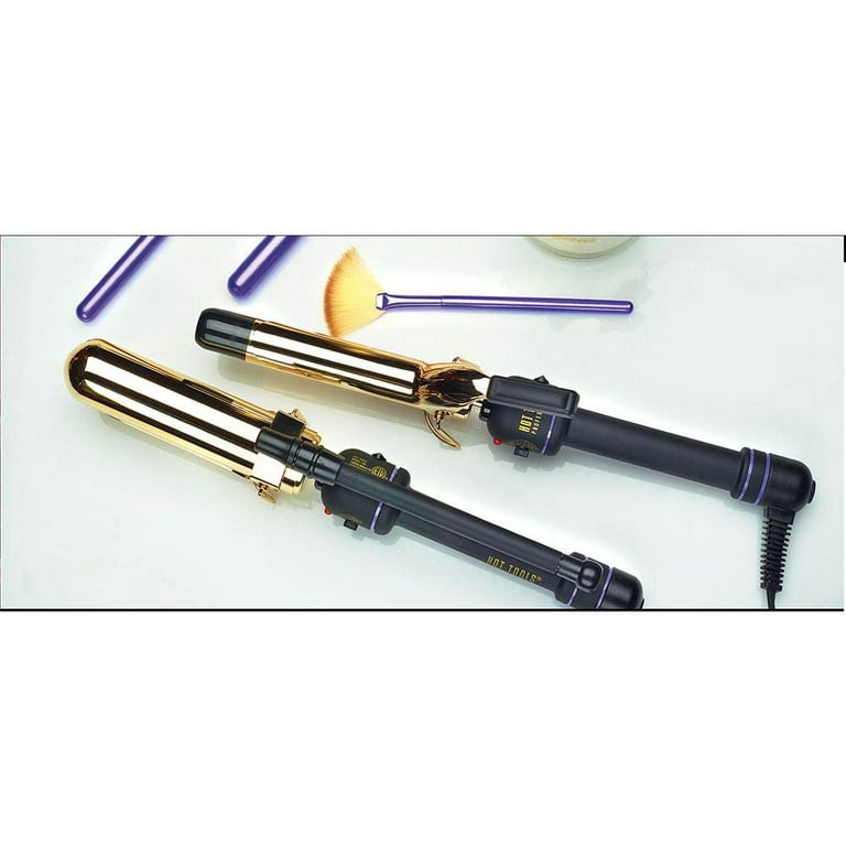 Hot Tools カールヘアアイロン Hot Tools Professional 24K Gold 1-Inch Hair Curling Iron