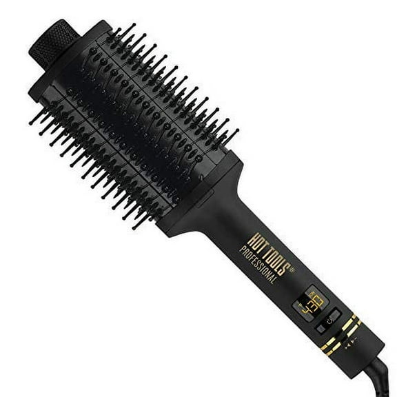 Hot Tools Pro Artist Black Gold Multi-Styler Heated Brush - Oval