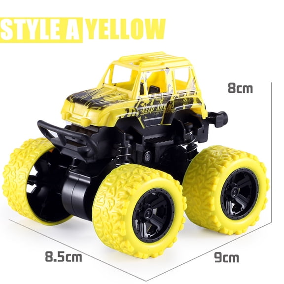 Hot Toys Car Monster Truck Four-wheel Drive Vehicle Stunt Dump Car Inertia Car Toy Dinosaur Pull Back Children Toy Boy Girl Gift