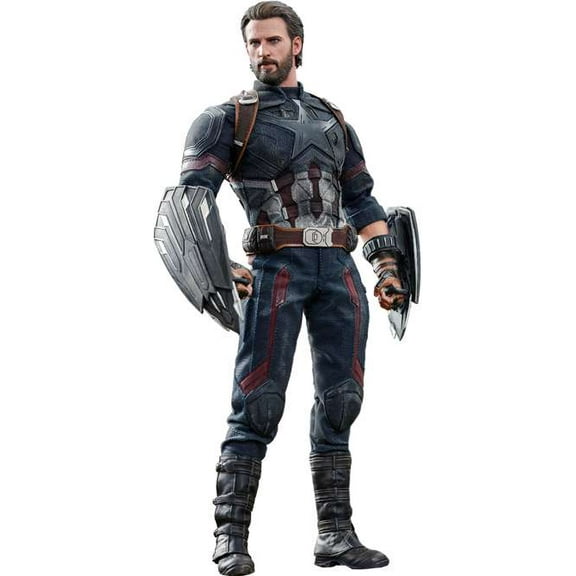 Figure Hot Toys MMS480 - Marvel Comics - Avengers 3 : Infinity War - Captain America Movie Promo Edition Standard Version